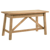 Fabian Distressed Light Brown 54-inch 2-drawer Computer Writing Desk from Coaster - Luna Furniture