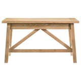 Fabian Distressed Light Brown 54-inch 2-drawer Computer Writing Desk from Coaster - Luna Furniture
