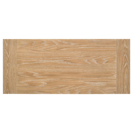 Fabian Distressed Light Brown 54-inch 2-drawer Computer Writing Desk from Coaster - Luna Furniture