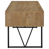 Analiese Mango 63-inch 4-drawer Writing Desk from Coaster - Luna Furniture