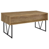Analiese Mango 63-inch 4-drawer Writing Desk from Coaster - Luna Furniture