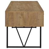 Analiese Mango 63-inch 4-drawer Writing Desk from Coaster - Luna Furniture