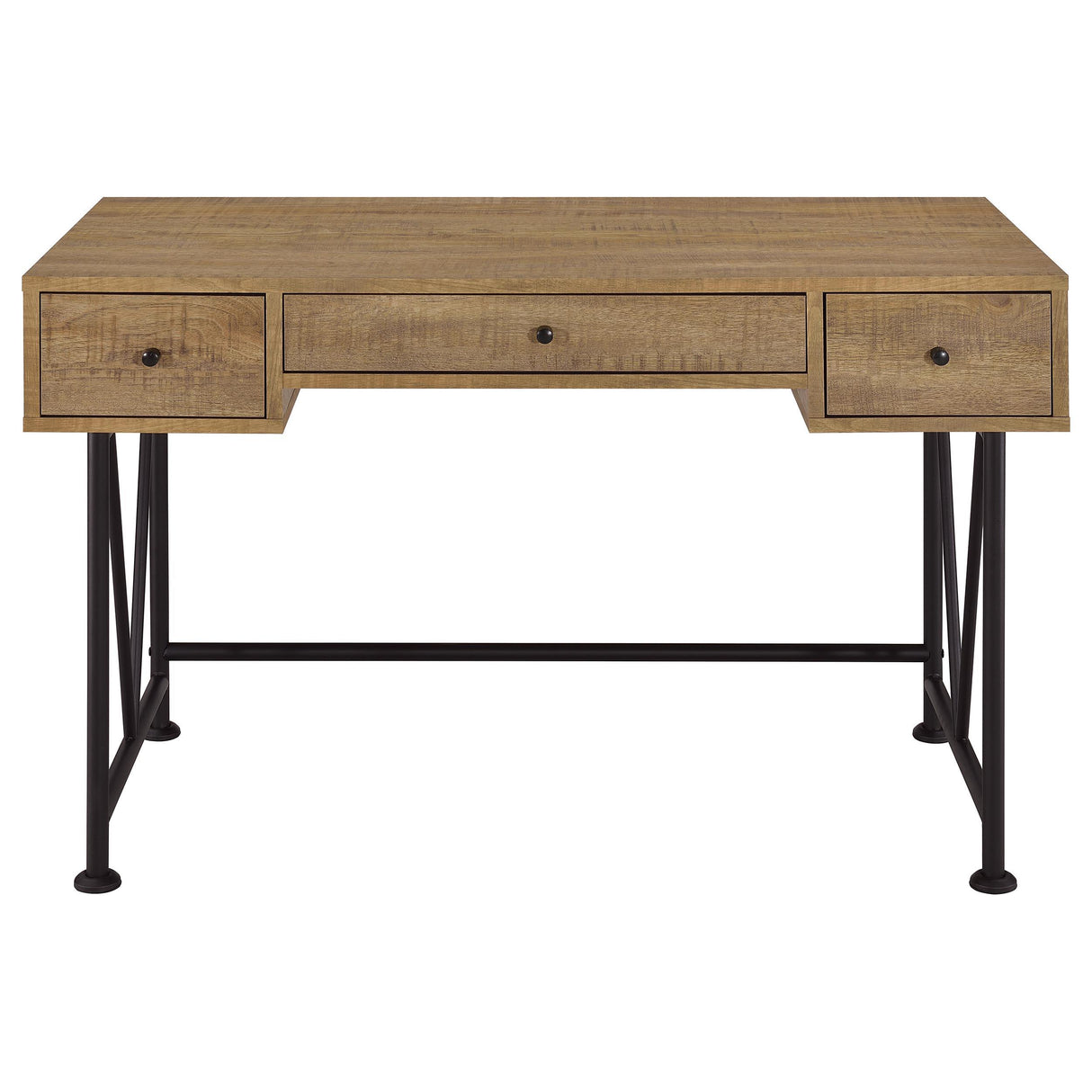 Analiese Mango 47-inch 3-drawer Writing Desk from Coaster - Luna Furniture