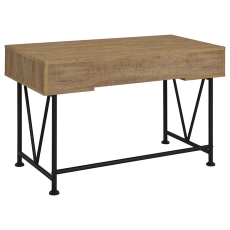 Analiese Mango 47-inch 3-drawer Writing Desk from Coaster - Luna Furniture