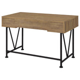 Analiese Mango 47-inch 3-drawer Writing Desk from Coaster - Luna Furniture