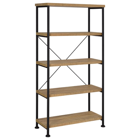 Analiese Mango 63-inch 4-shelf Bookshelf from Coaster - Luna Furniture