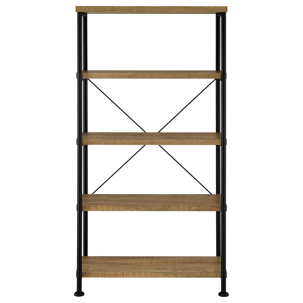 Analiese Mango 63-inch 4-shelf Bookshelf from Coaster - Luna Furniture