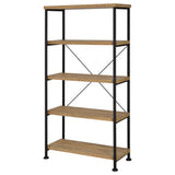 Analiese Mango 63-inch 4-shelf Bookshelf from Coaster - Luna Furniture