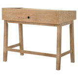 Fabian Distressed Light Brown 38-inch Computer Desk with Keyboard Drawer from Coaster - Luna Furniture