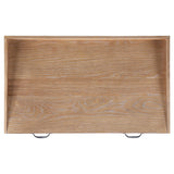 Fabian Distressed Light Brown 38-inch Computer Desk with Keyboard Drawer from Coaster - Luna Furniture
