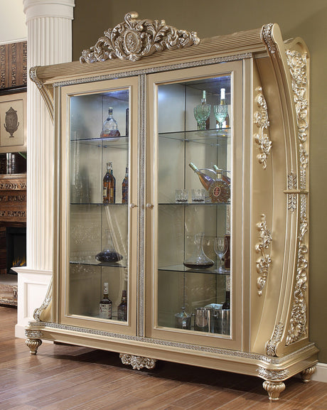 HD-8022 Champagne Gold China from Homey Design - Luna Furniture