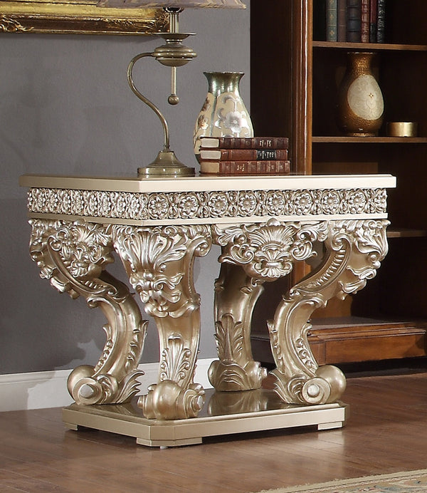HD-8022 Champagne Gold End Table