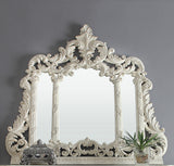HD-8030 Plantation Cove White Mirror from Homey Design - Luna Furniture