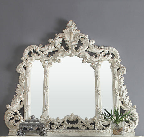 HD-8030 Plantation Cove White Mirror from Homey Design - Luna Furniture