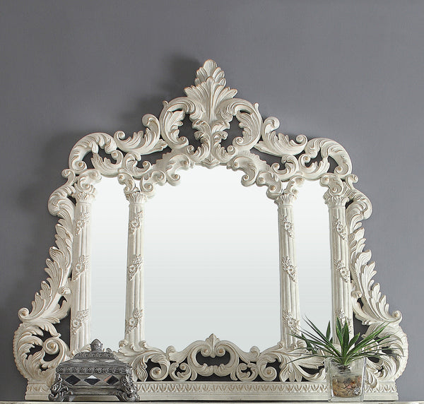 HD-8030 Plantation Cove White Mirror