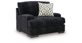 Whitmore Manor Black Pearl Oversized Chair from Ashley - Luna Furniture