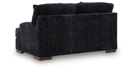 Whitmore Black Pearl Manor Sofa and Loveseat from Ashley - Luna Furniture