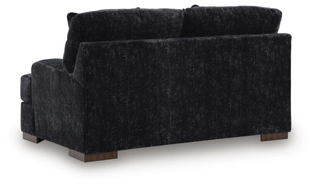 Whitmore Black Pearl Manor Sofa and Loveseat from Ashley - Luna Furniture