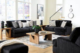 Whitmore Manor Black Pearl Living Room Set from Ashley - Luna Furniture