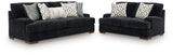 Whitmore Black Pearl Manor Sofa and Loveseat from Ashley - Luna Furniture