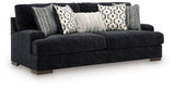 Whitmore Black Pearl Manor Sofa and Loveseat from Ashley - Luna Furniture