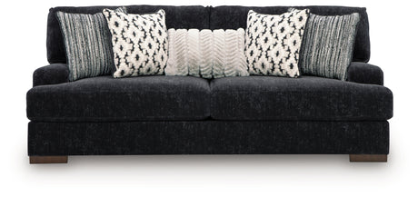 Whitmore Black Pearl Manor Sofa and Loveseat from Ashley - Luna Furniture