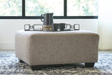 Ballinasloe Platinum 3-Piece Sectional and Ottoman from Ashley - Luna Furniture