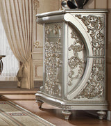 HD-8088 Metallic Silver/Gold Highlights Chest from Homey Design - Luna Furniture