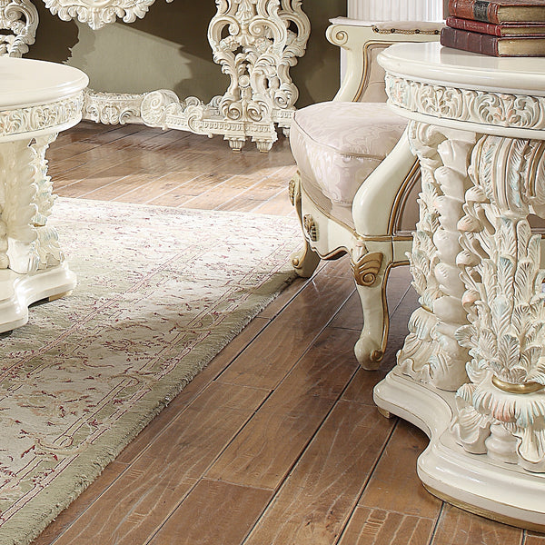 HD-8089 White Gloss/Pastel Highlights End Table
