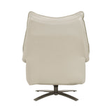 8106TPE-1PW POWER RECLINING SWIVEL CHAIR WITH MANUAL ADJUSTABLE HEADREST from Homelegance - Luna Furniture