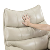 8106TPE-1PW POWER RECLINING SWIVEL CHAIR WITH MANUAL ADJUSTABLE HEADREST from Homelegance - Luna Furniture