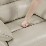 8106TPE-1PW POWER RECLINING SWIVEL CHAIR WITH MANUAL ADJUSTABLE HEADREST from Homelegance - Luna Furniture