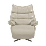 8106TPE-1PW POWER RECLINING SWIVEL CHAIR WITH MANUAL ADJUSTABLE HEADREST from Homelegance - Luna Furniture