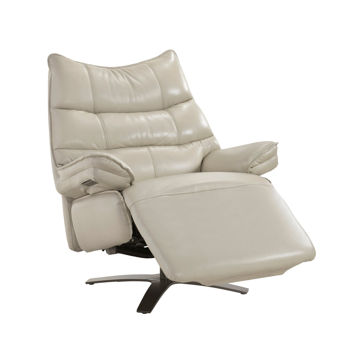 8106TPE-1PW POWER RECLINING SWIVEL CHAIR WITH MANUAL ADJUSTABLE HEADREST from Homelegance - Luna Furniture