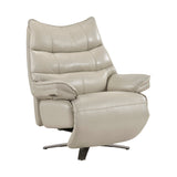 8106TPE-1PW POWER RECLINING SWIVEL CHAIR WITH MANUAL ADJUSTABLE HEADREST from Homelegance - Luna Furniture