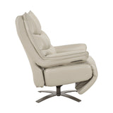 8106TPE-1PW POWER RECLINING SWIVEL CHAIR WITH MANUAL ADJUSTABLE HEADREST from Homelegance - Luna Furniture
