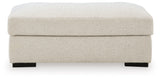 Conlee-Pike Linen Ottoman from Ashley Furniture - Luna Furniture
