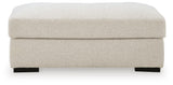 Conlee-Pike Linen Ottoman from Ashley Furniture - Luna Furniture