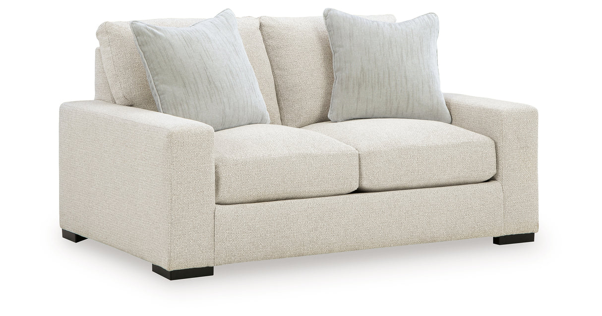 Conlee-Pike Linen Loveseat from Ashley Furniture - Luna Furniture