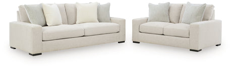 Conlee-Pike Linen Sofa and Loveseat from Ashley - Luna Furniture