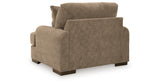 Jayne Park Pecan Oversized Chair from Ashley Furniture - Luna Furniture