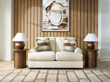 Jayne Park Sand Loveseat from Ashley - Luna Furniture