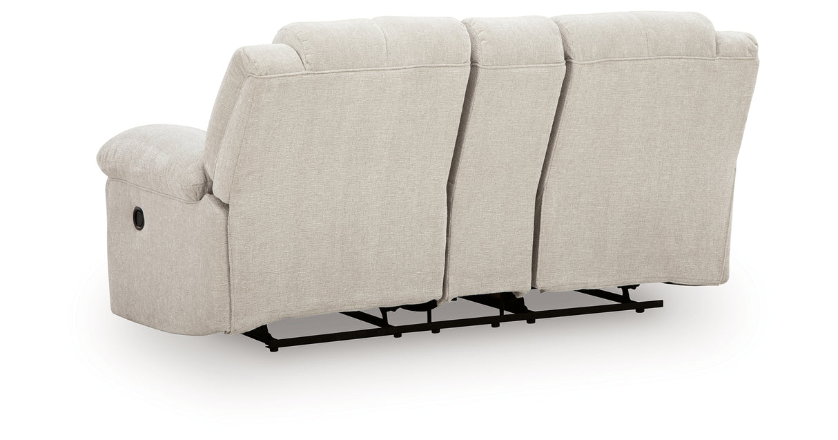 Orlen Winter Reclining Loveseat with Console from Ashley Furniture - Luna Furniture