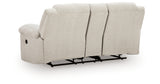 Orlen Winter Reclining Loveseat with Console from Ashley Furniture - Luna Furniture