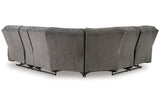 Museum Pewter 2-Piece Reclining Sectional from Ashley - Luna Furniture
