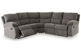 Museum Pewter 2-Piece Reclining Sectional from Ashley - Luna Furniture