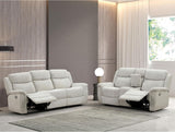 Sandbach Light Gray Contemporary Reclining Living Room Set from Furniture of America - Luna Furniture
