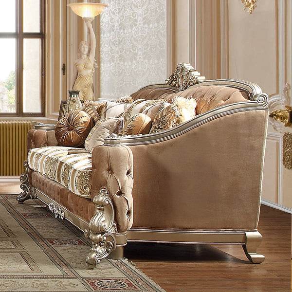 HD-820 Belle Silver Sofa