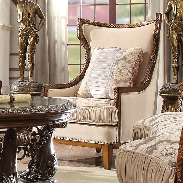 HD-823 Metallic Dark Oak Chair