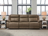 Max-Momentum Biscotti 3-Piece Power Sectional Reclining Sofa from Ashley Furniture - Luna Furniture